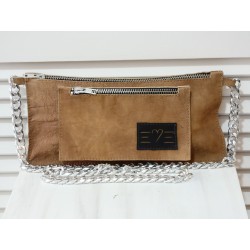 Bolso piel bandolera cadena...