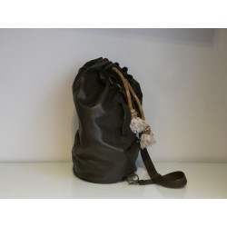 PETATE SACO PIEL CHOCOLATE