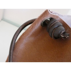 BOLSO PIEL “COCO NUDO” PELO