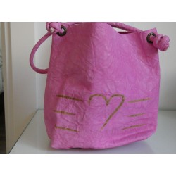 BOLSO PIEL “COCO NUDO” ROSA