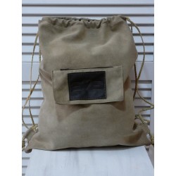 Leather Backpack Camel